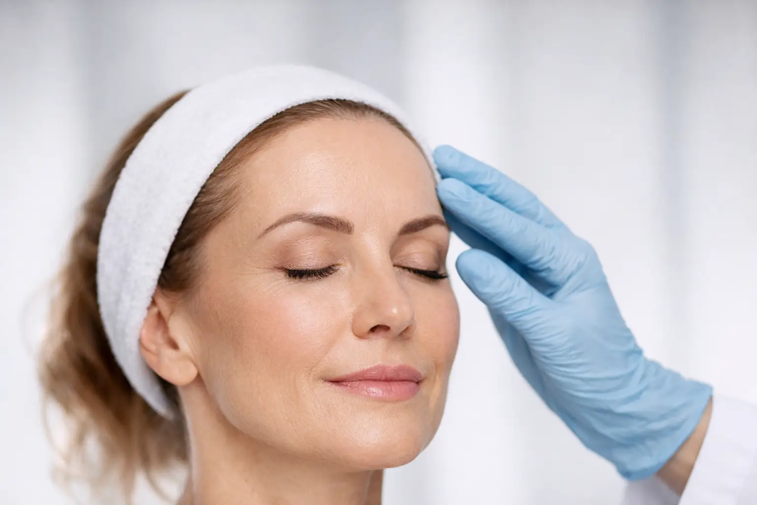 Physician-led facial assessment focusing on natural expression and balance