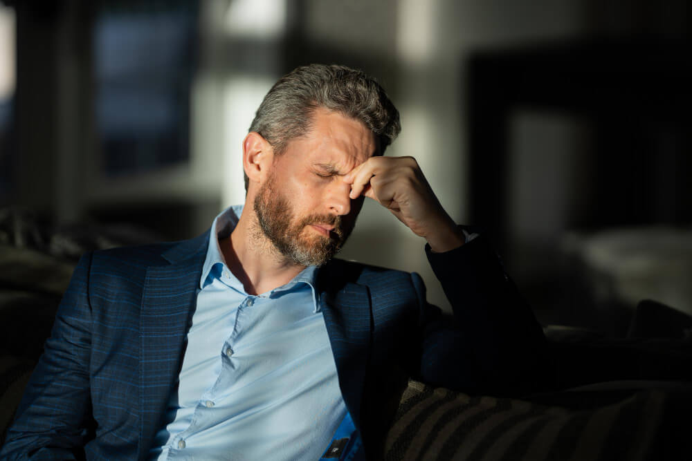 depression symptoms in men