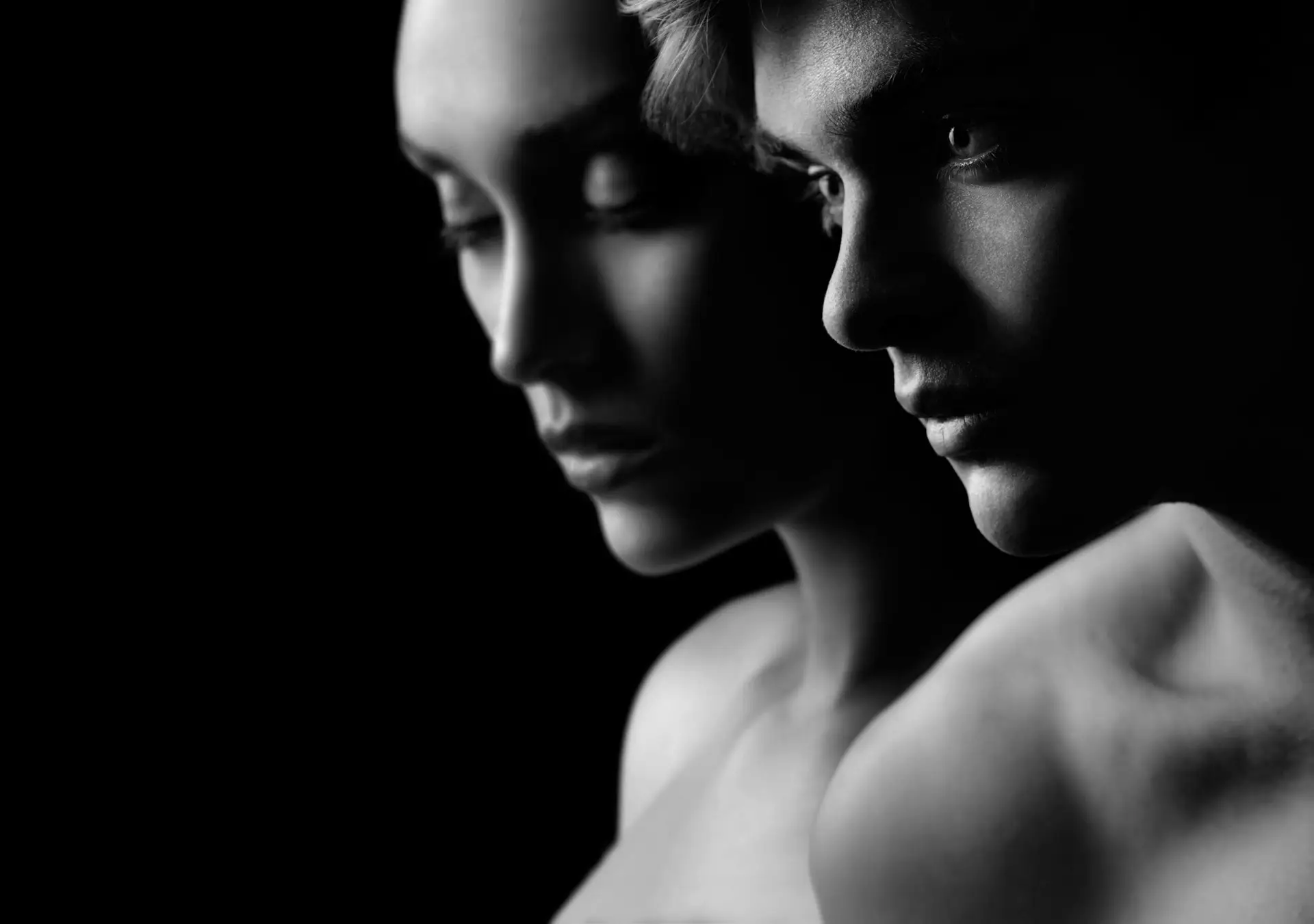 “Attractive Couple Showcasing Vitality And Wellness, Radiating Strength And Balance